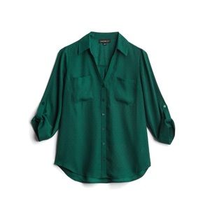 Fortune + Ivy Button Down Blouse